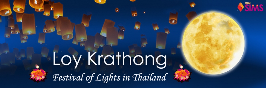 Loy Krathong Festival ThaiSims Pocket WiFi